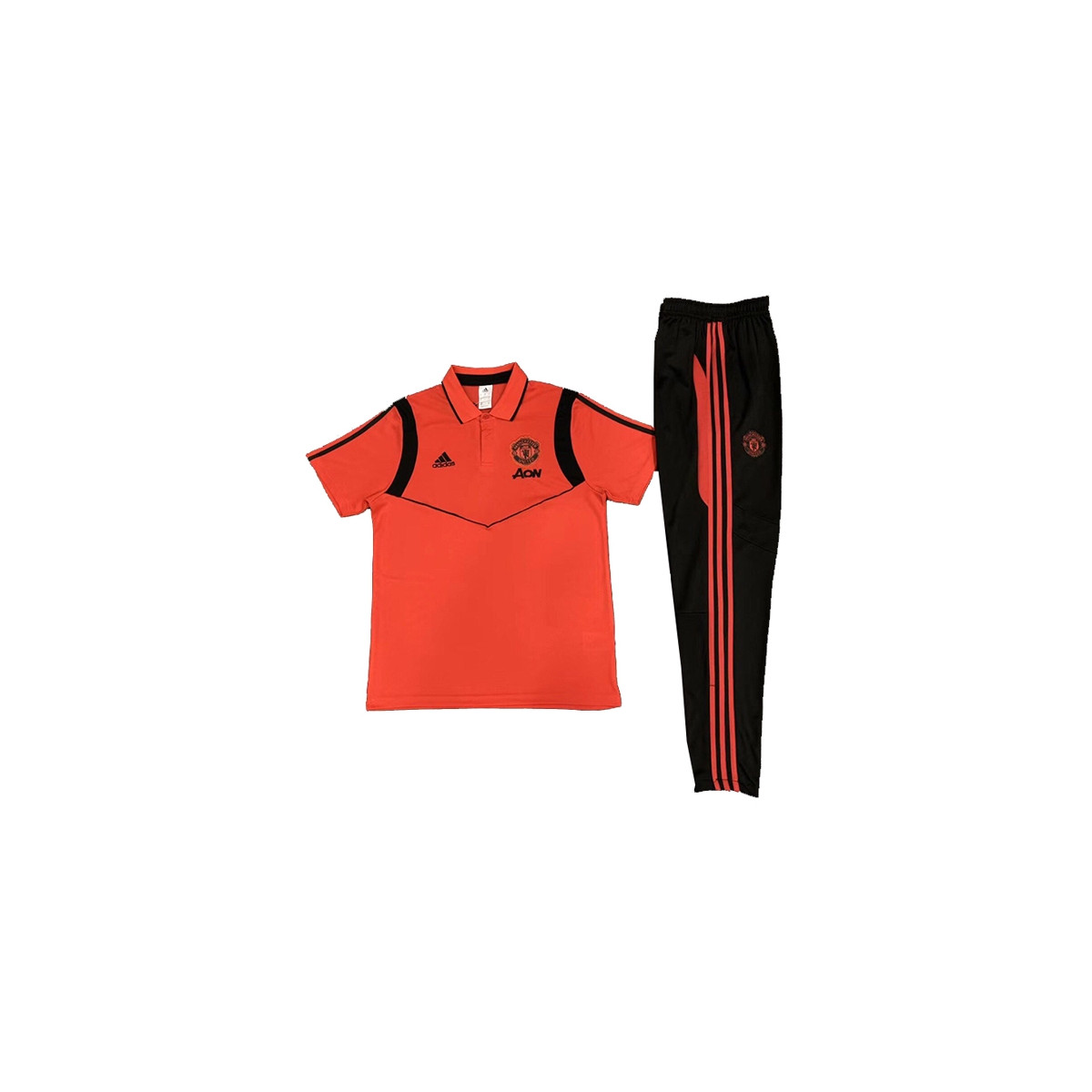 پلوشرت شلوار منچستر یونایتد Manchester United  Polo Shirt 2019-2020 Red