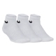 پک سه تایی جوراب مردانه نایک  Nike Performance Cushioned Quarter Kids Training SX6844-100