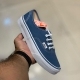 کتانی رانینگ زنانه ونس Vans Authentic Chili Pepper Blue White