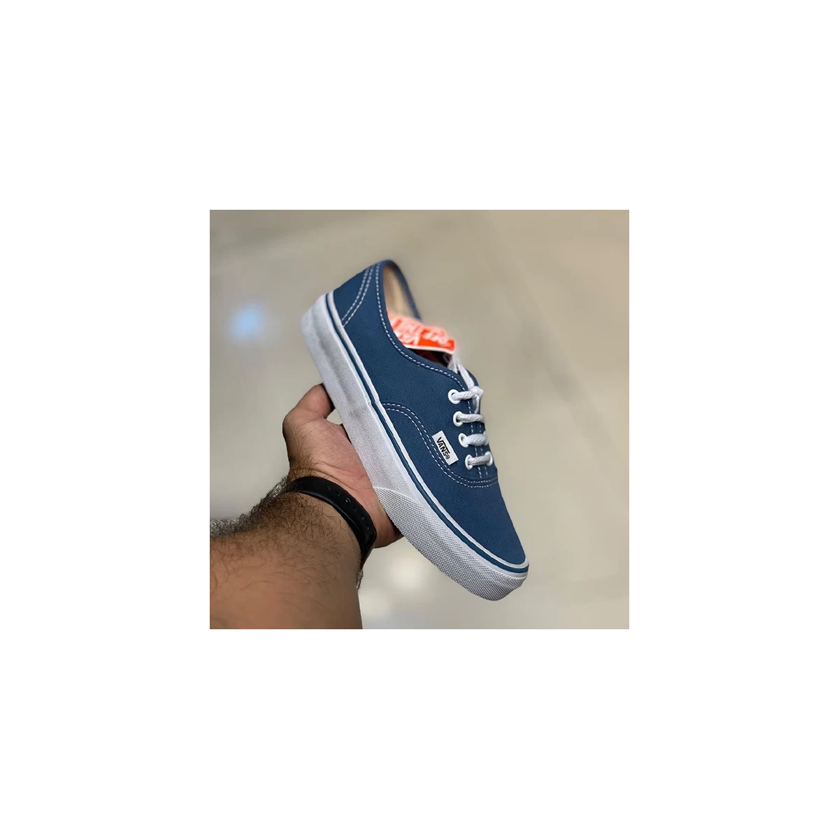 کتانی رانینگ زنانه ونس Vans Authentic Chili Pepper Blue White