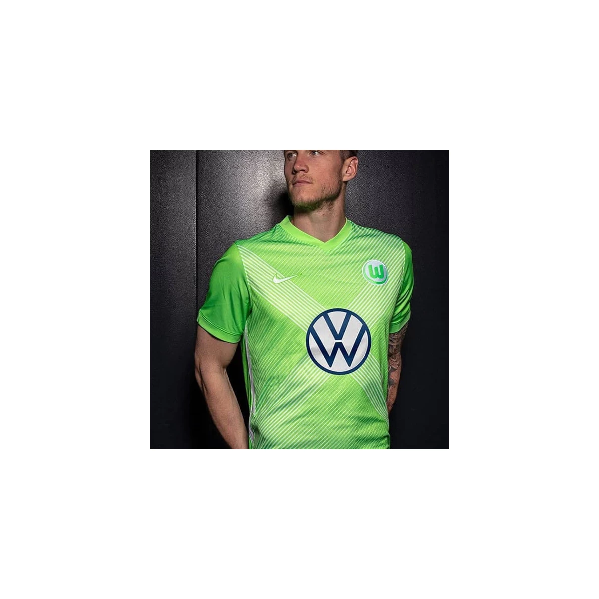 لباس اول وولفسبورگ Wolfsburg 2020-21 Home Soccer Jersey