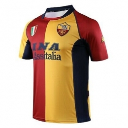 لباس کلاسیک آ اس رم AS Roma 2001-02 Retro Home Kit