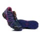 کتانی رانینگ زنانه سالامون Salomon Speedcross 3 Grey Purple Pink