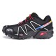 کتانی رانینگ زنانه سالامون Salomon Speedcross 3 Trail Black Silver