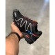 کتانی رانینگ زنانه سالامون Salomon Speedcross 3 Trail Black Silver