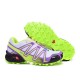 کتانی رانینگ زنانه سالامون Salomon Speedcross 3 White Purple