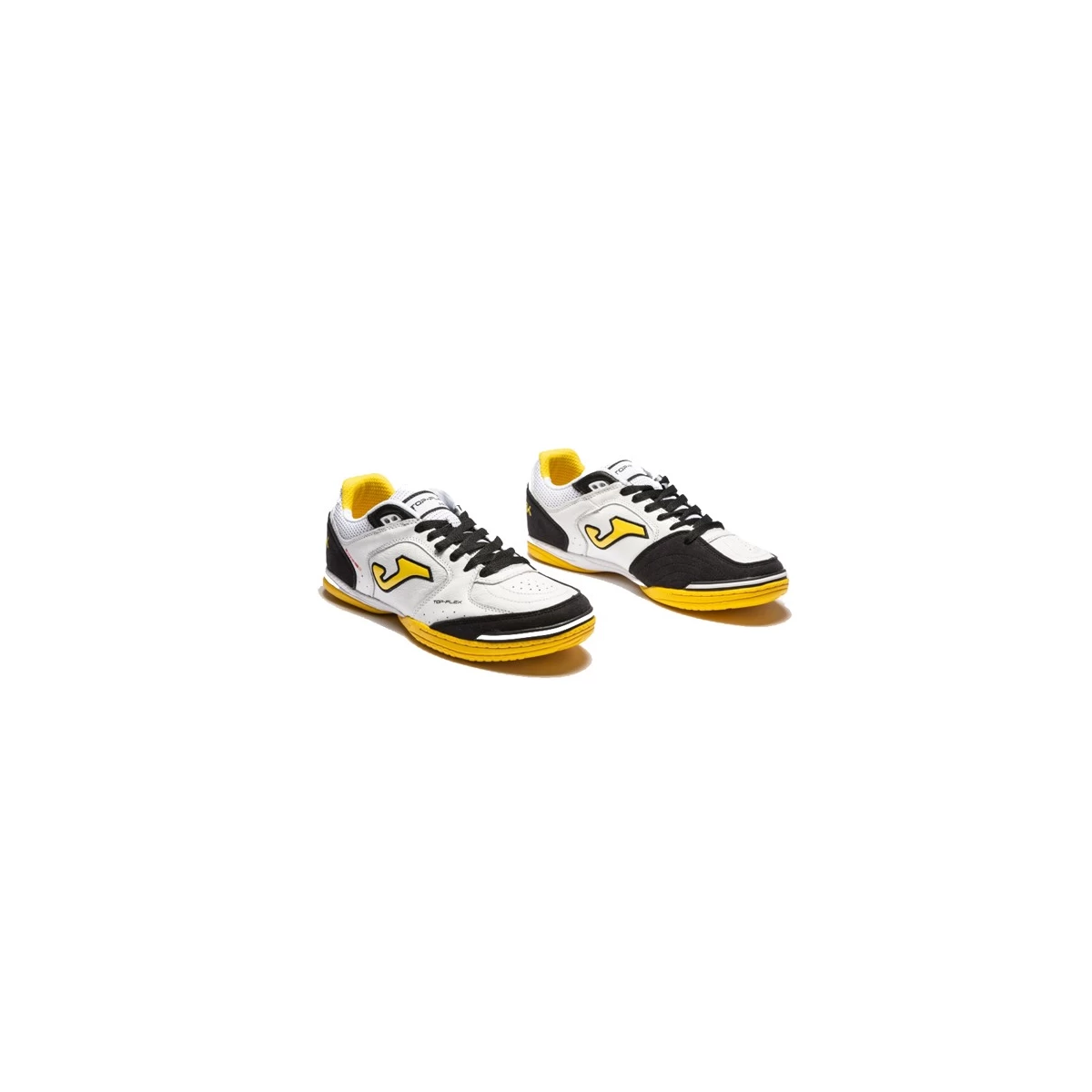 کفش فوتسال جوما Joma Top Flex 2032 White Yellow Indoor