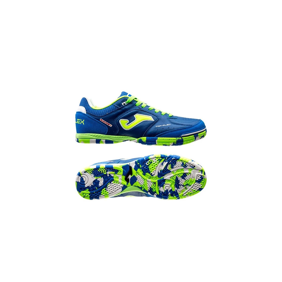 کفش فوتسال جوما Joma Top Flex 2004 Royal-Fluorescent Indoor
