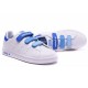 کتانی رانینگ بچه گانه آدیداس Adidas Stan Smith Velcro Blue