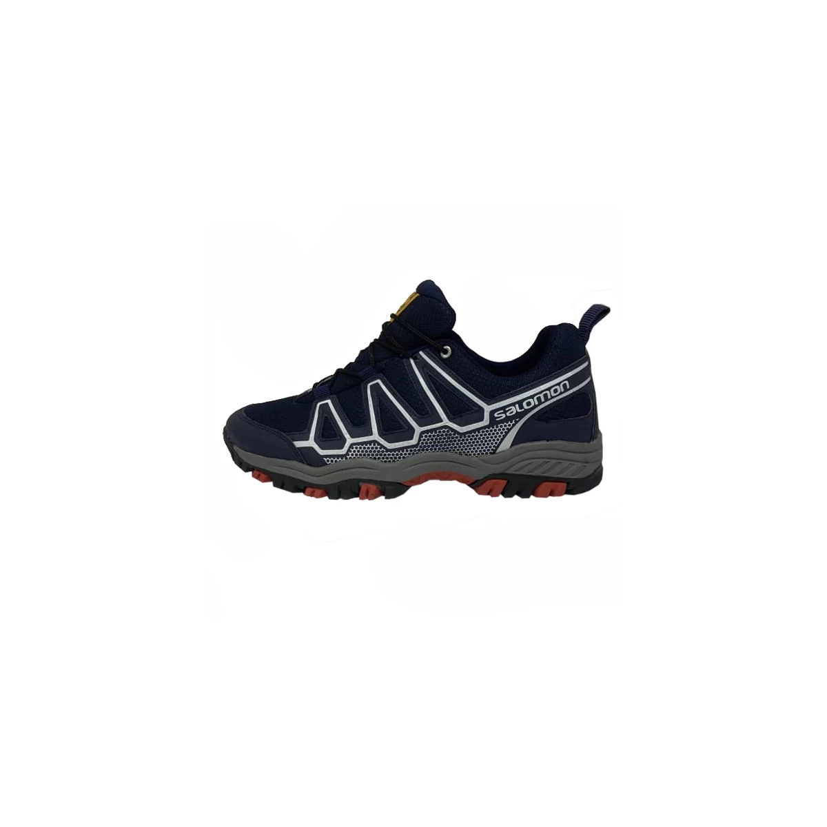 کتانی رانینگ مردانه سالامون طرح اصلی آبی سفید قرمز  Salomon Blue White Red