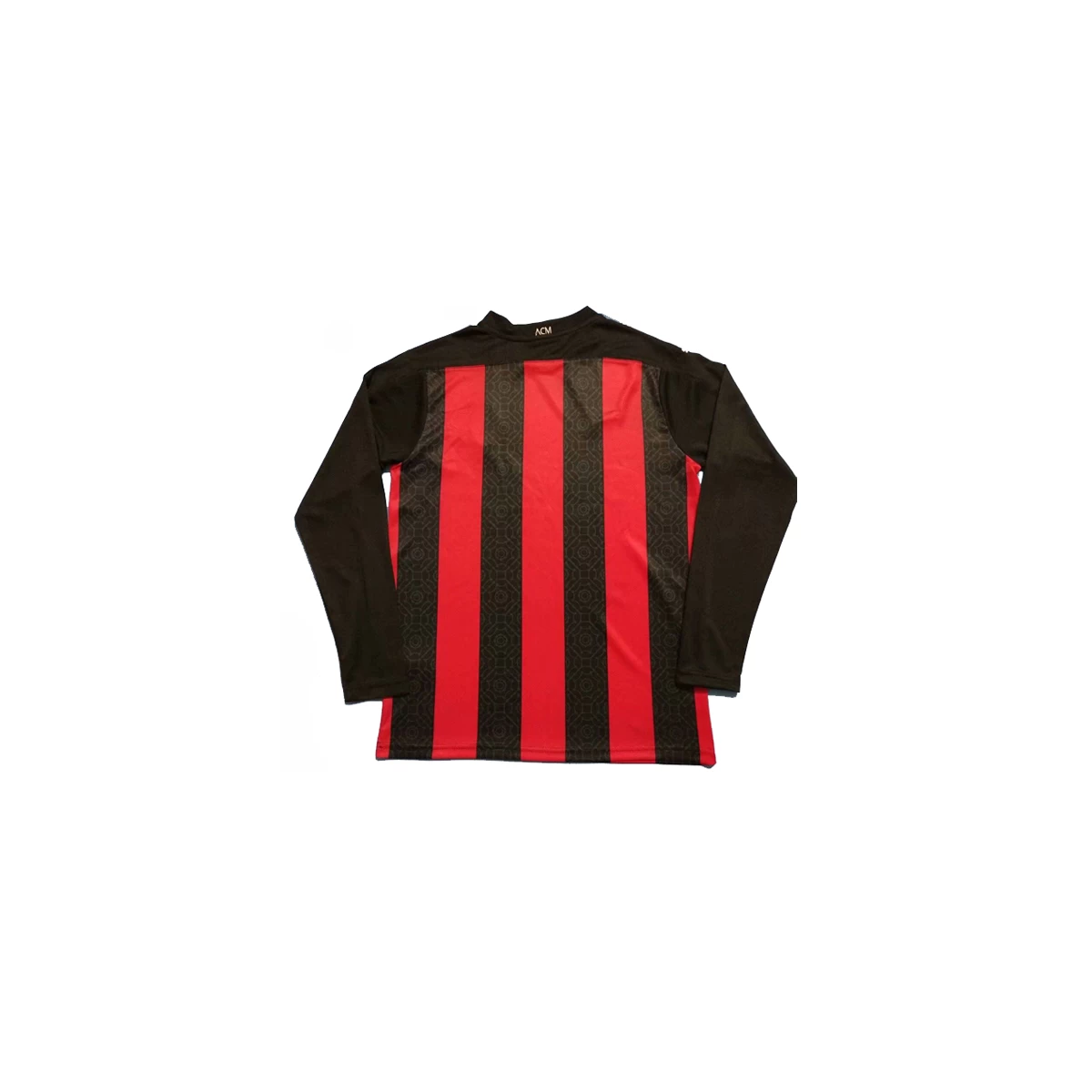لباس  اول آث میلان آستین دار Ac Milan 2020-21 Home Soccer Jersey Long Sleeve