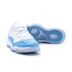 کفش بسکتبال مردانه نایک ایر جردن Nike Air Jordan 11 Retro Low White Blue