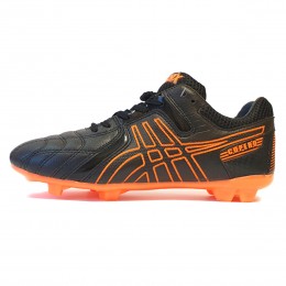 کفش فوتبال اسیکس کوپرو طرح اصلی مشکی نارنجی Asics Copero