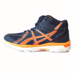 کفش اسیکس طرح اصلی سورمه ای نارنجی Asics Orang