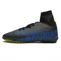 کفش چمن مصنوعی سایز کوچک نایک مرکوریال ساقدار مشکی Nike Mercurial Black