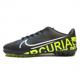 کفش چمن مصنوعی سایز کوچک نایک مرکوریال  مشکی Nike Mercurial Black