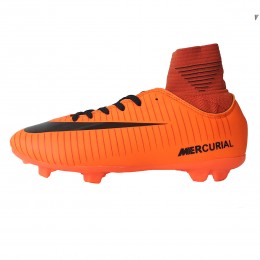 کفش فوتبال نایک مرکوریال ساقدار طرح اصلی نارنجی Nike Mercurial 2019