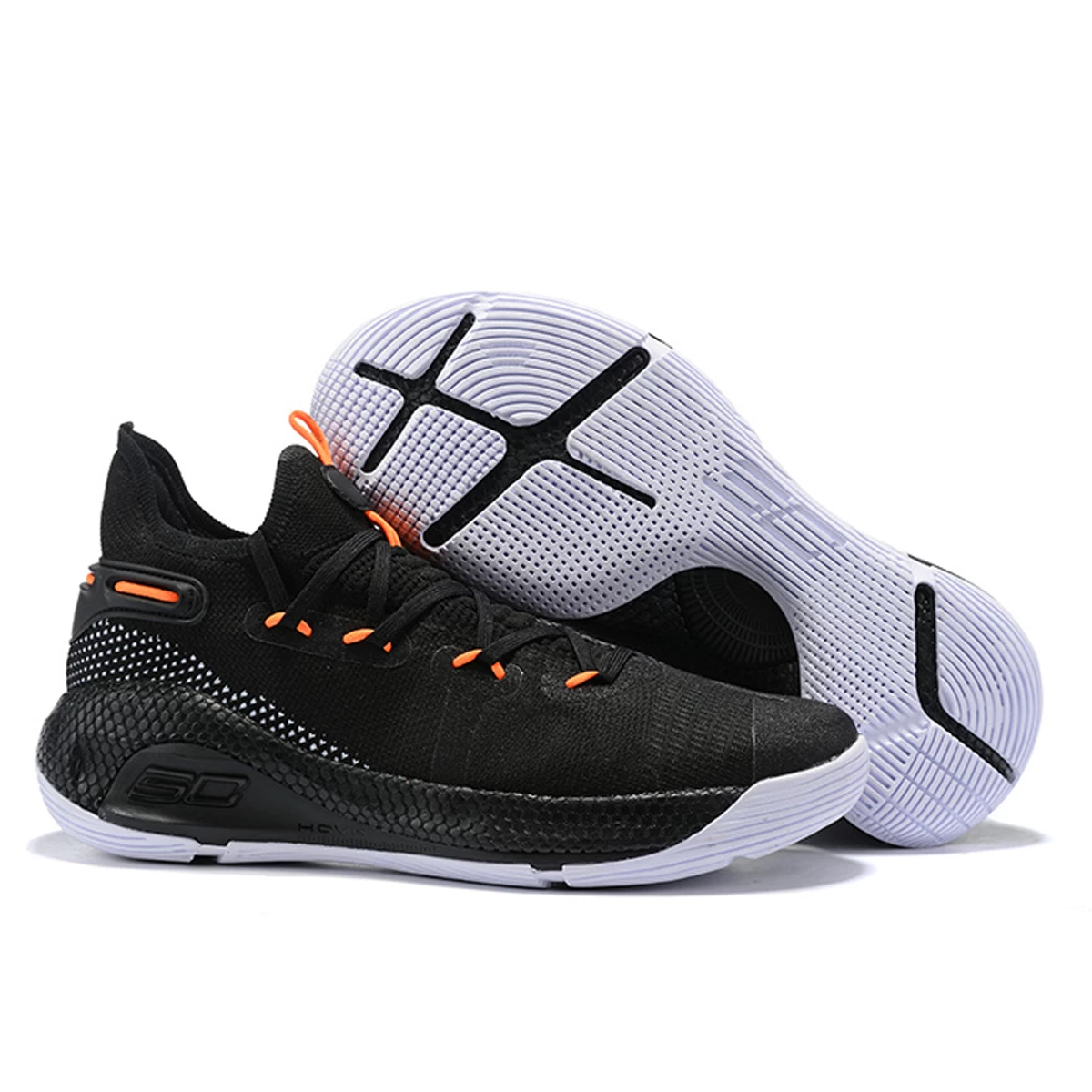 کفش بسکتبال آندر آرمور Under Armour Curry 6 Black Orange