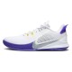 کفش بسکتبال نایک Nike Mamba Fury Lakers White Purple Gray