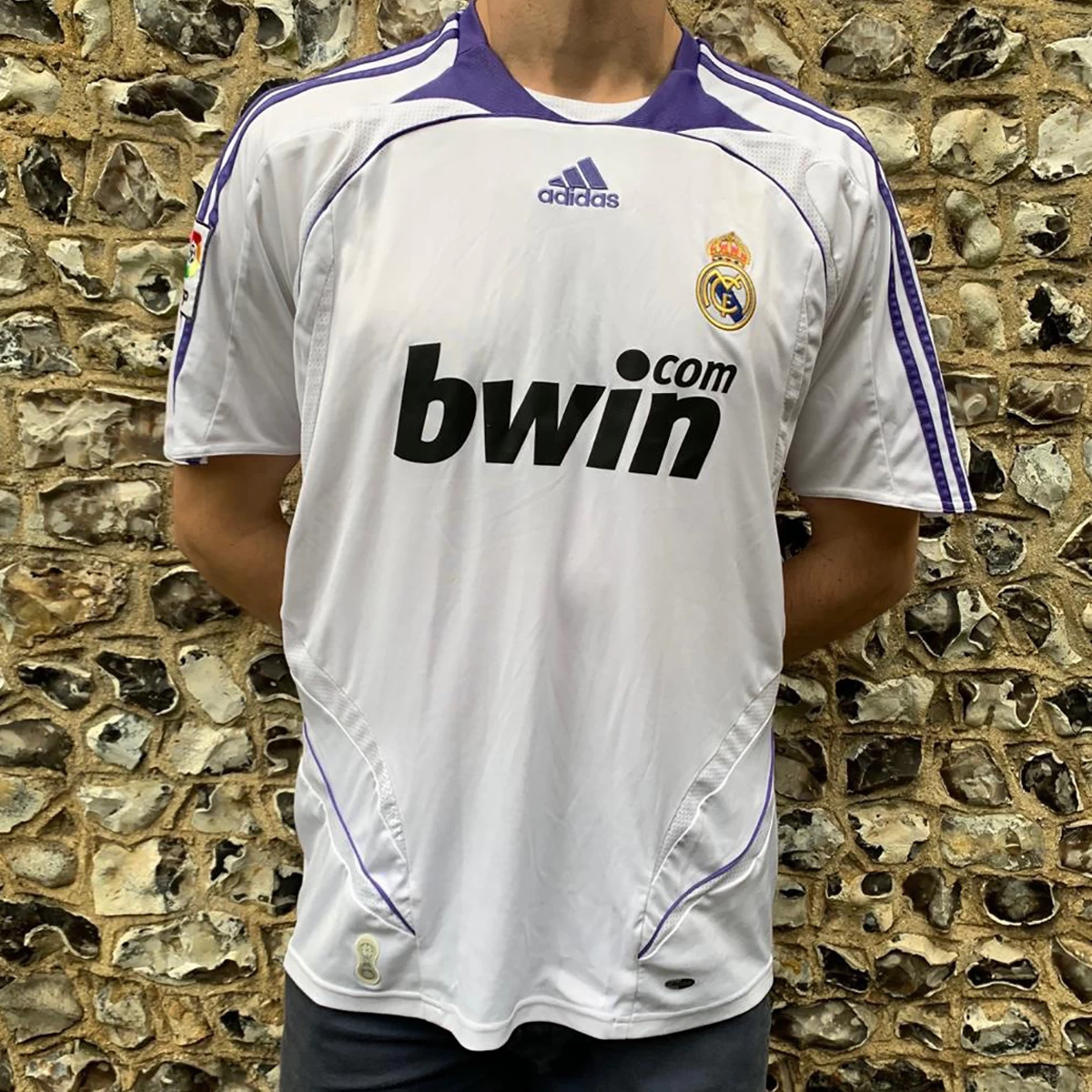 لباس کلاسیک رئال مادرید Real Madrid 2007-08 Home Soccer Jersey
