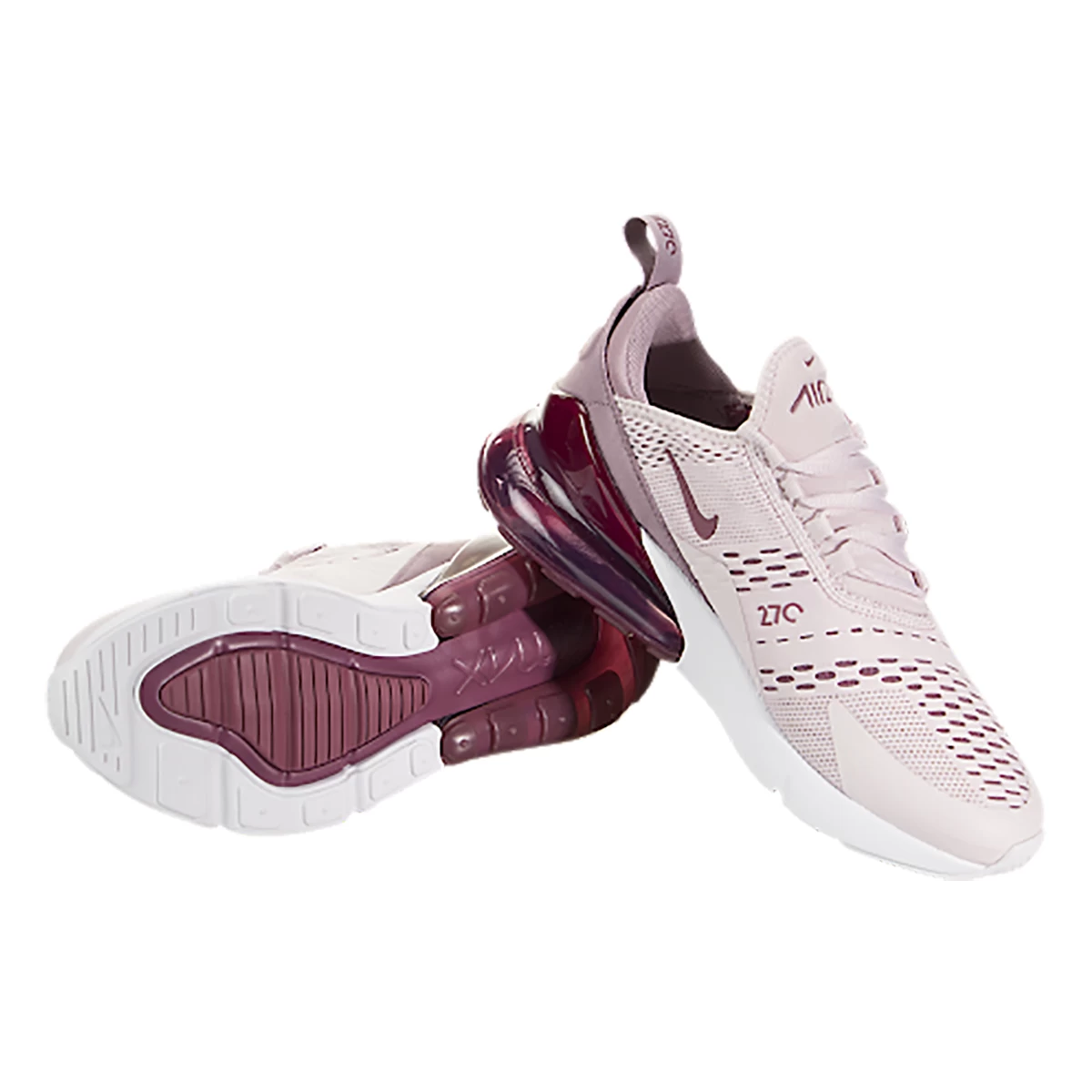 کتانی رانینگ زنانه نایک صورتی Nike Air Max 270 Barely Rose
