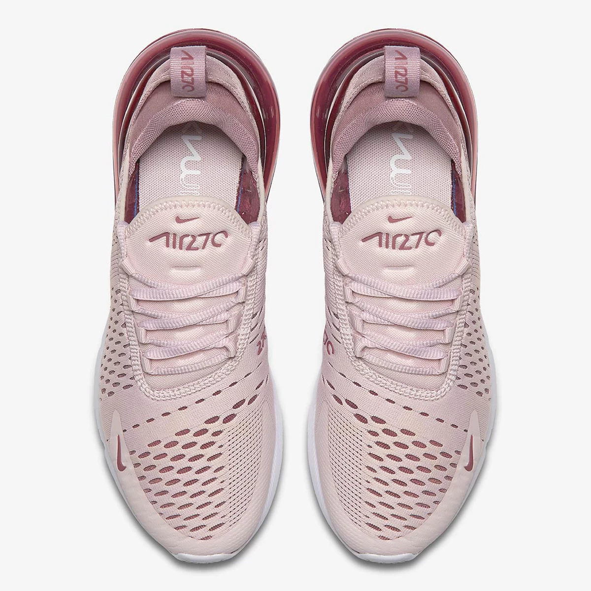کتانی رانینگ زنانه نایک صورتی Nike Air Max 270 Barely Rose