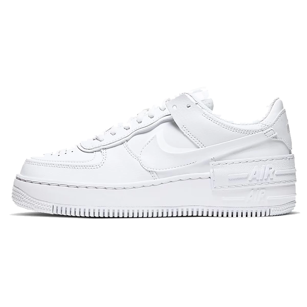 کتانی رانینگ زنانه نایک طرح اصلی سفید Nike Air Force 1 Shadow White