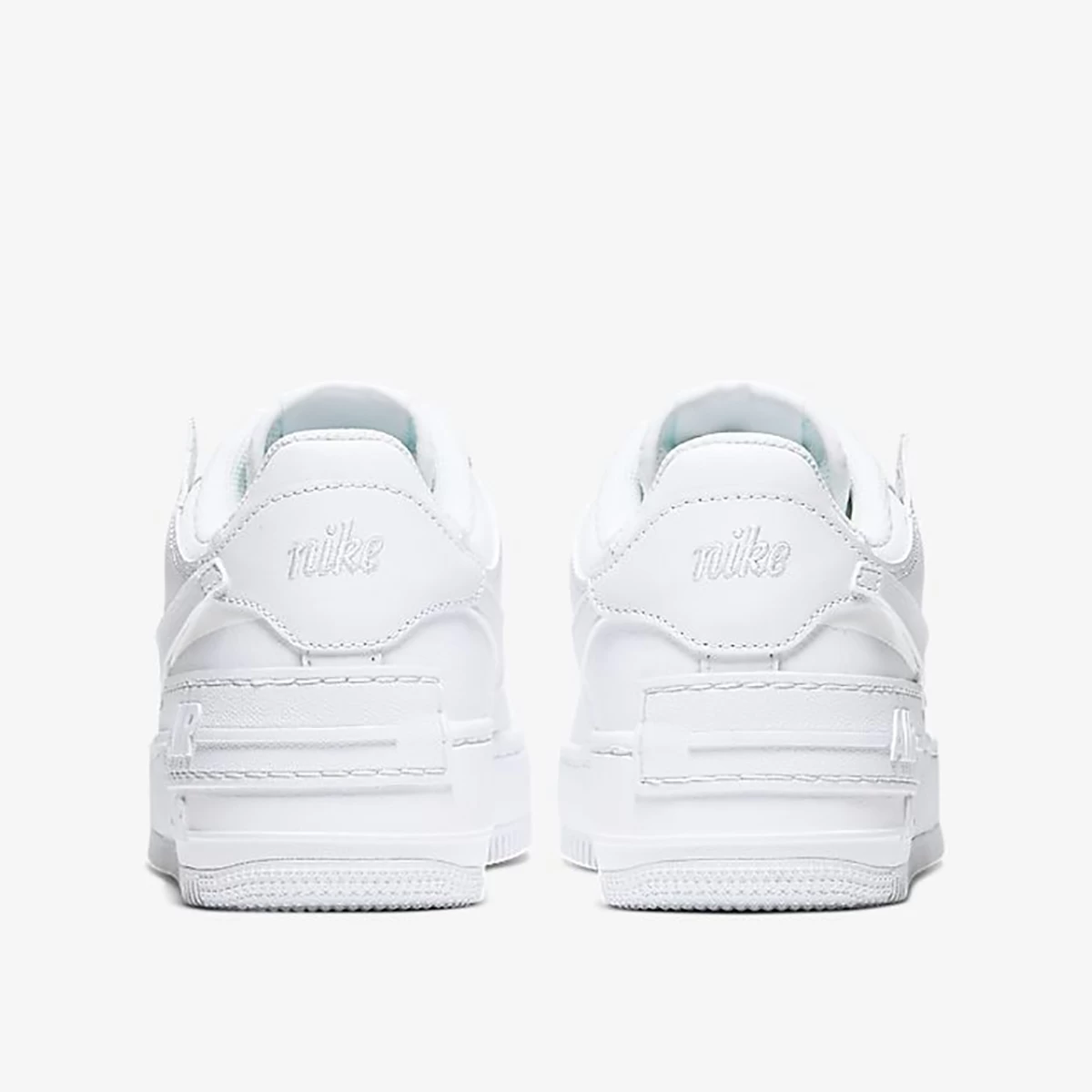 کتانی رانینگ زنانه نایک طرح اصلی سفید Nike Air Force 1 Shadow White