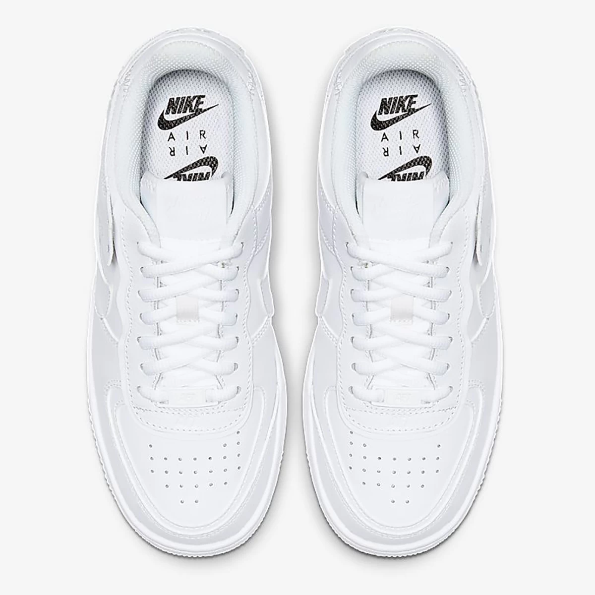 کتانی رانینگ زنانه نایک طرح اصلی سفید Nike Air Force 1 Shadow White