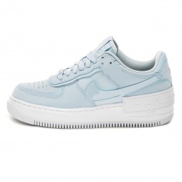 کتانی رانینگ زنانه نایک طرح اصلی آبی Nike Air Force 1 Shadow Hydrogen Blue