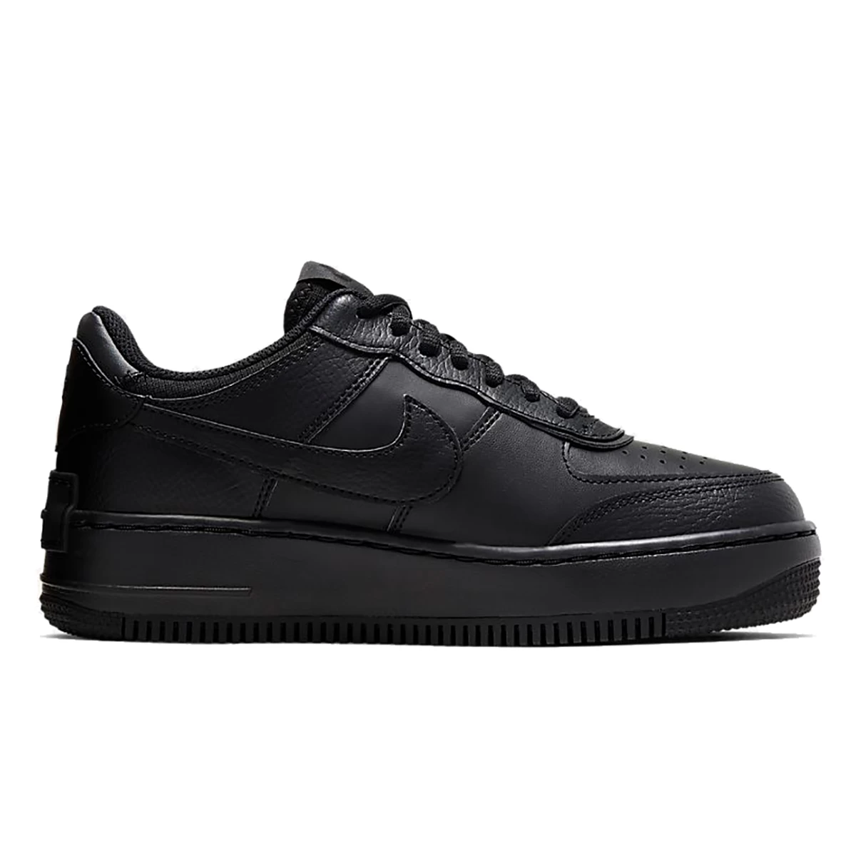 کتانی رانینگ زنانه نایک طرح اصلی مشکی  Nike Air Force Shadow Black