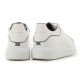 کتانی رانینگ زنانه الکساندر طرح اصلی سفید مشکی Alexander Mcqueen Raised Sole White Black Sneaker