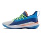 کفش بسکتبال آندر آمور طرح اصلی آبی طوسی Under Armour Curry 7 BLue