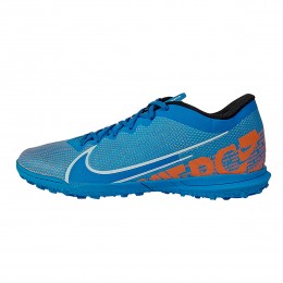 کفش چمن مصنوعی نایک مرکوریال آبی نارنجی Nike Mercurial Blue Orange