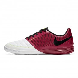 کفش فوتسال نایک لونارگتو طرح اصلی  Nike Lunar Gato II IC Red Bold White