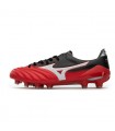 کش فوتبال میزانو مورلیا طرح اصلی Mizuno Morelia Neo II MD FG Red Silver Black