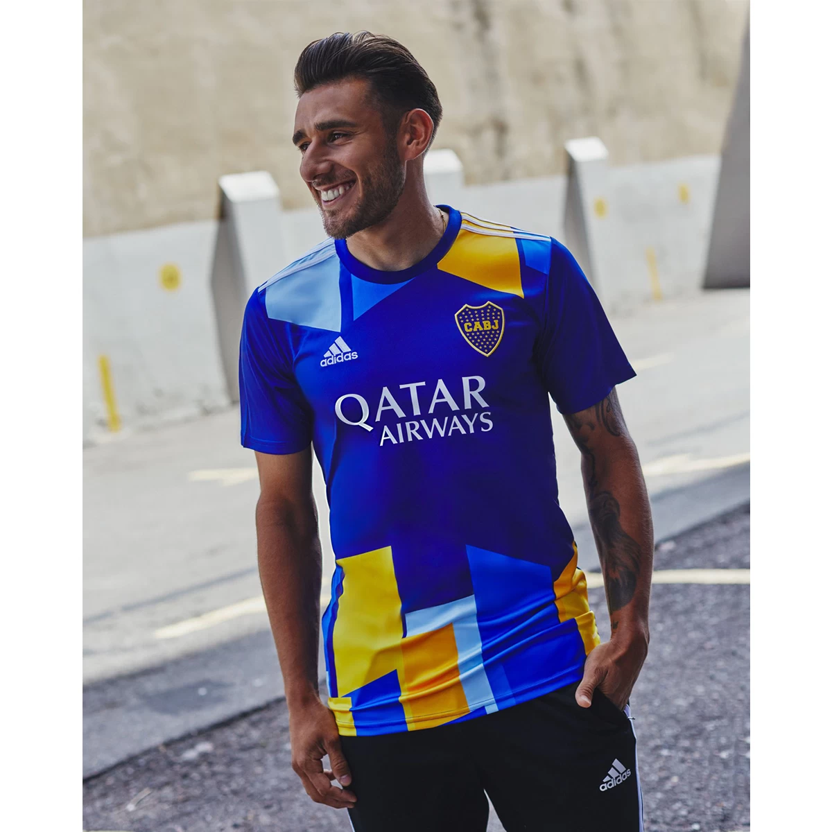 لباس پلیری اول بوکا جونیورز Boca Juniors 2021-22 Home Soccer Jersey
