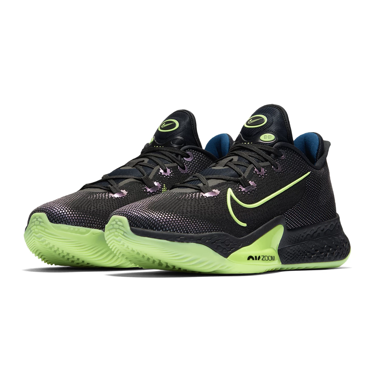 کفش بسکتبال نایک ایرزوم طرح اصلی Nike Air Zoom BB NXT Black Green