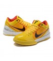 کفش بسکتبال نایک طرح اصلی Nike Zoom Kobe 4 Yellow Black White