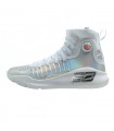 کفش بسکتبال آندر آرمور طرح اصلی Under Armour Curry 4 Prism White Metallic Silver
