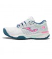 کفش تنیس زنانه جوما Joma Slam JR White Pink JSLAMS2102P