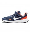 کتانی رانینگ بچه گانه نایک Nike Revolution 5 BQ5672-410