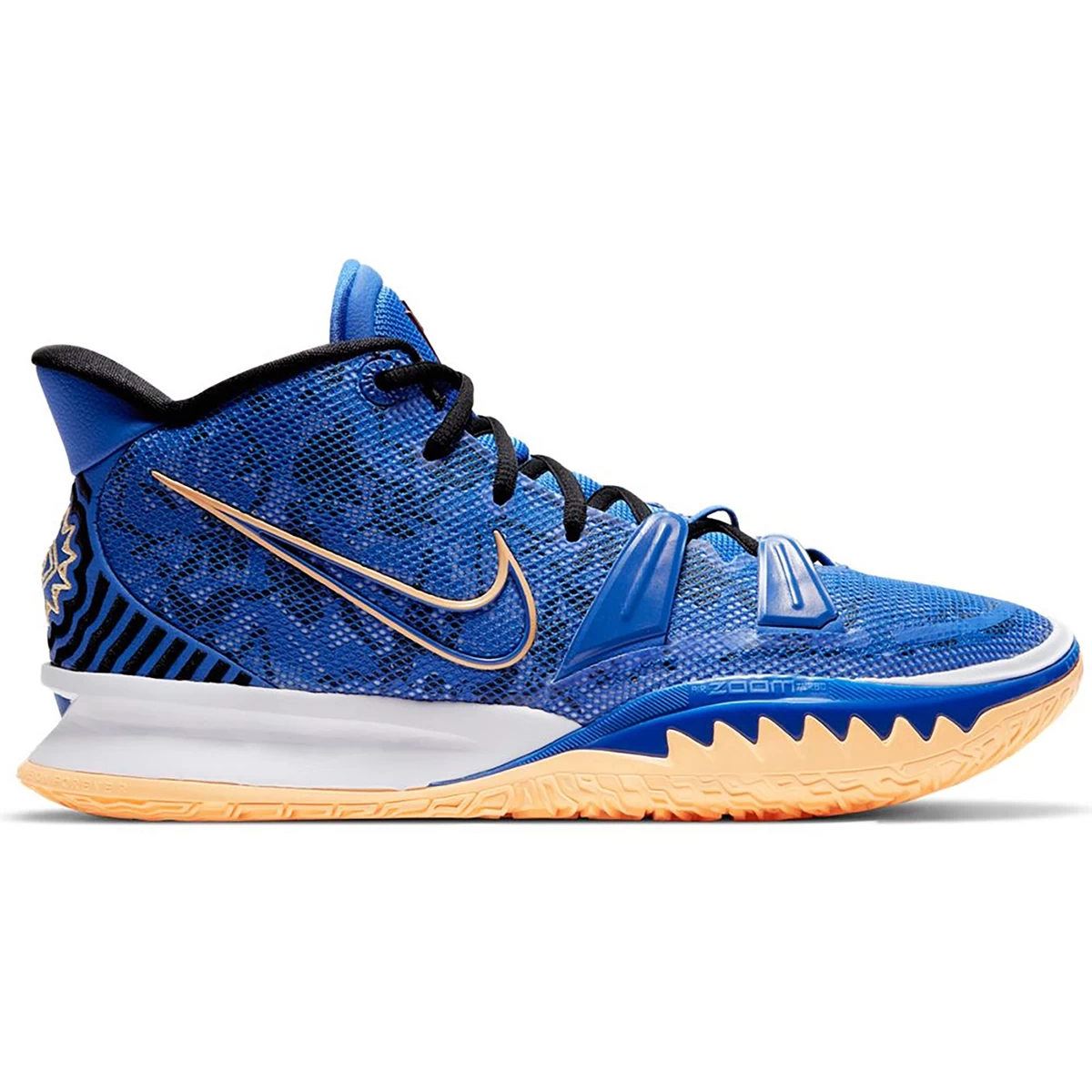 کفش بسکتبال نایک زووم طرح اصلی Nike Zoom Kyrie 7 EP Hyper Royal Blue Yellow White
