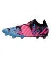 کفش فوتبال پوما فیوچر طرح اصلی Puma Future Z 1.1 FG AG Blue Pink Black