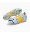 کفش فوتبال پوما فیوچر طرح اصلی Puma Future Z 1.1 FG AG White Blue Yellow