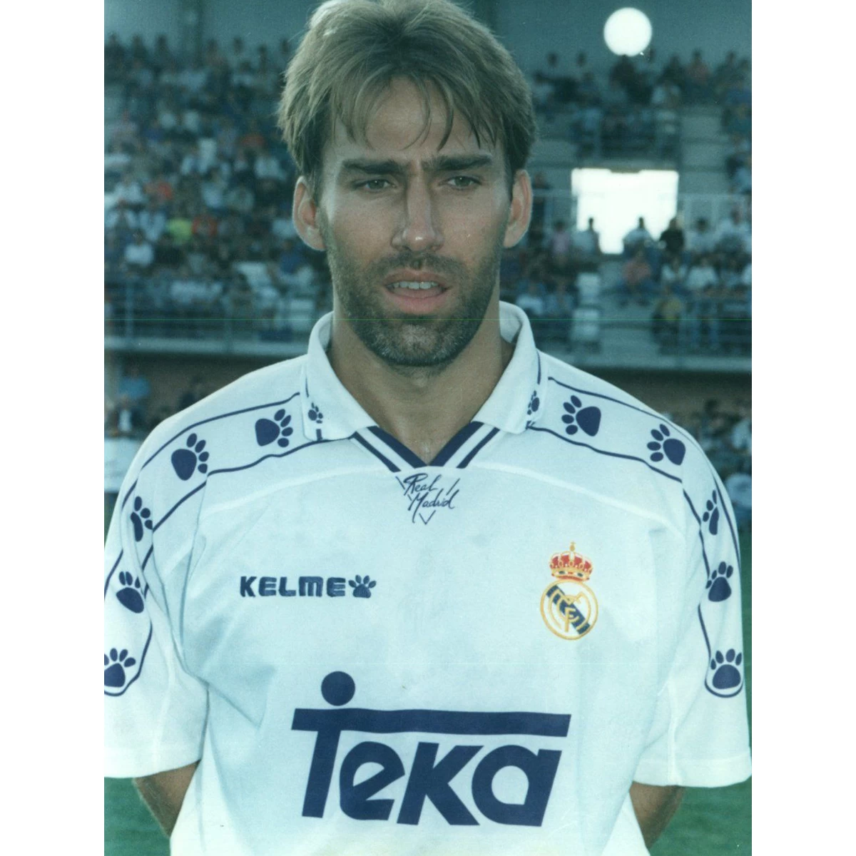 لباس کلاسیک رئال مادرید Real Madrid 1994-95 Retro Home Soccer Jersey
