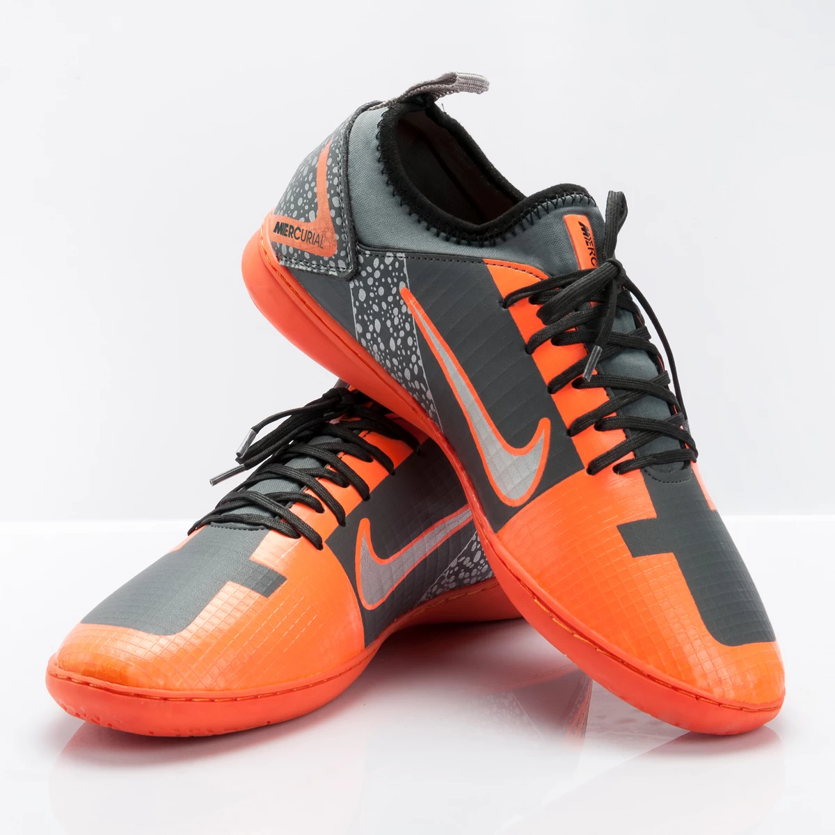 کفش فوتسال نایک مرکوریال طرح اصلی Nike Mercurial Orenge Black