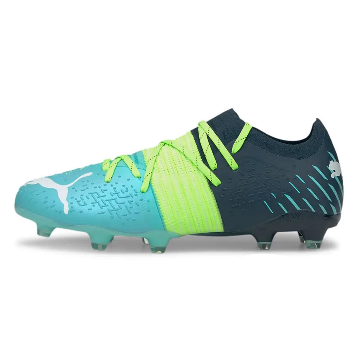 کفش فوتبال پوما فیوچر طرح اصلی Puma Future Z 2.2 FG AG Blue Green