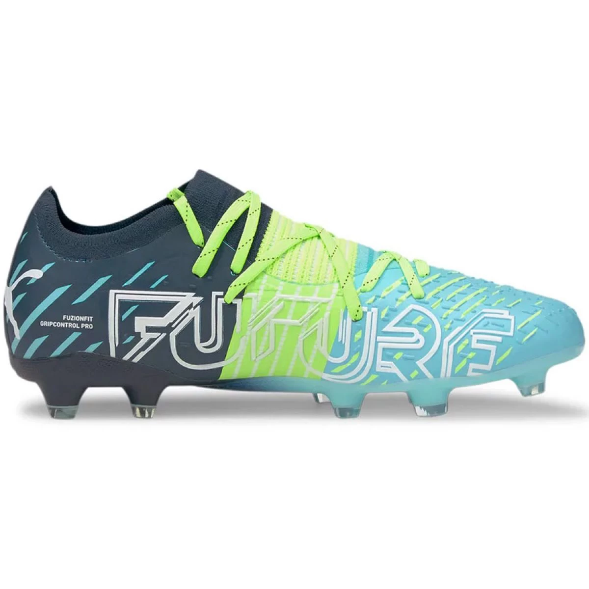کفش فوتبال پوما فیوچر طرح اصلی Puma Future Z 2.2 FG AG Blue Green