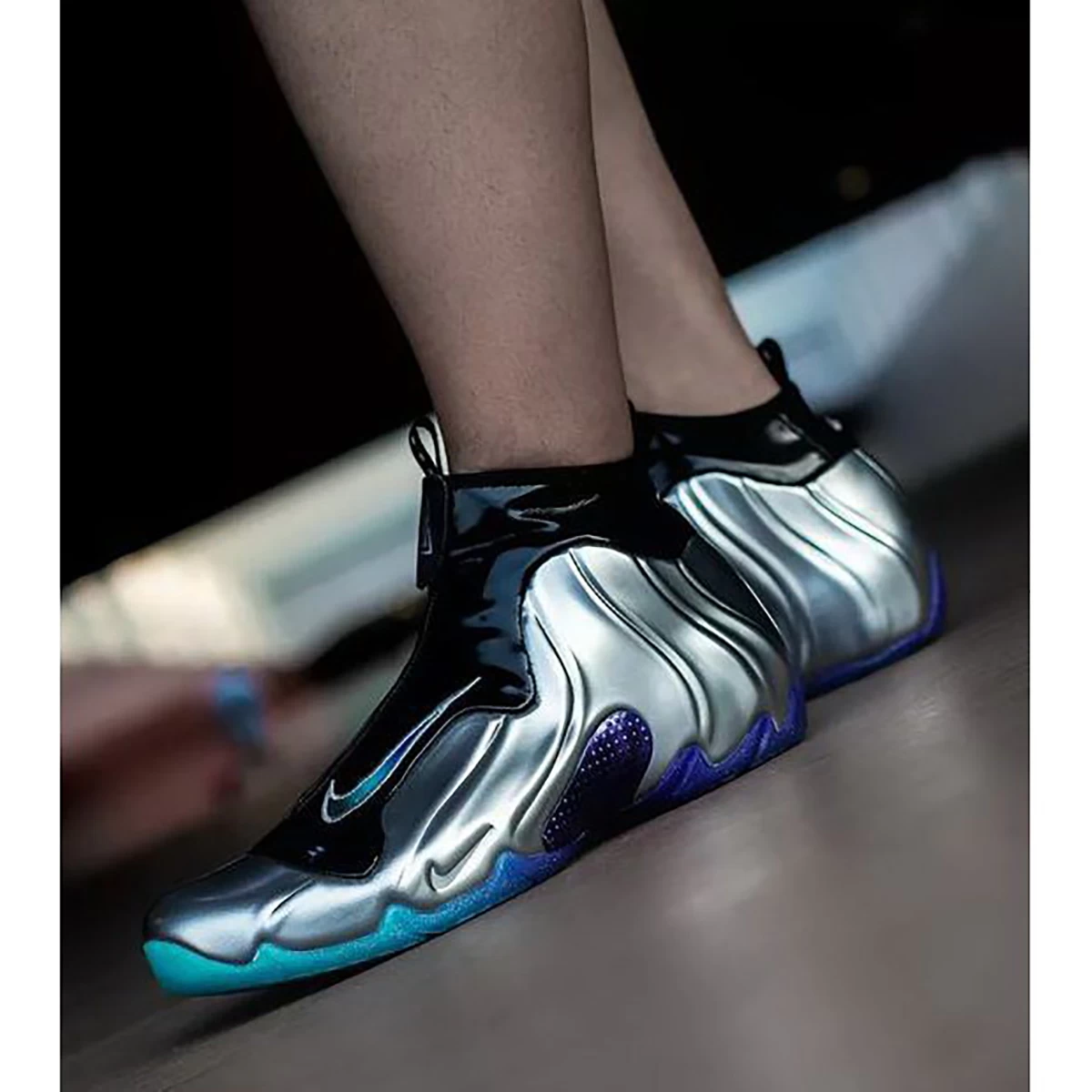 کفش بسکتبال نایک طرح اصلی Nike FlightPosite Silver